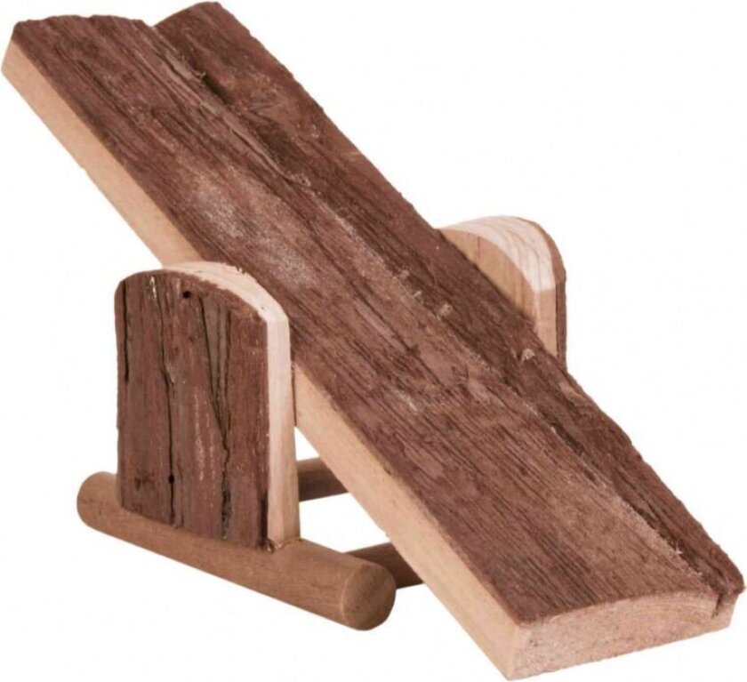 Seesaw hamsters bark wood 22 × 7 × 8 cm