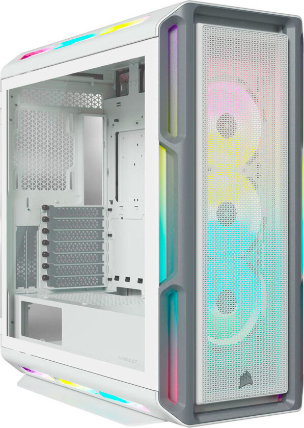 iCUE 5000T RGB - White - Kabinett - Miditower - Hvit