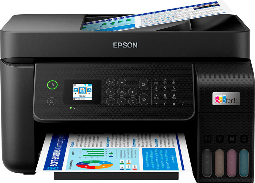L5290 - multifunction printer - colour Blekkskriver Multifunksjon med faks - Farge - Blekk