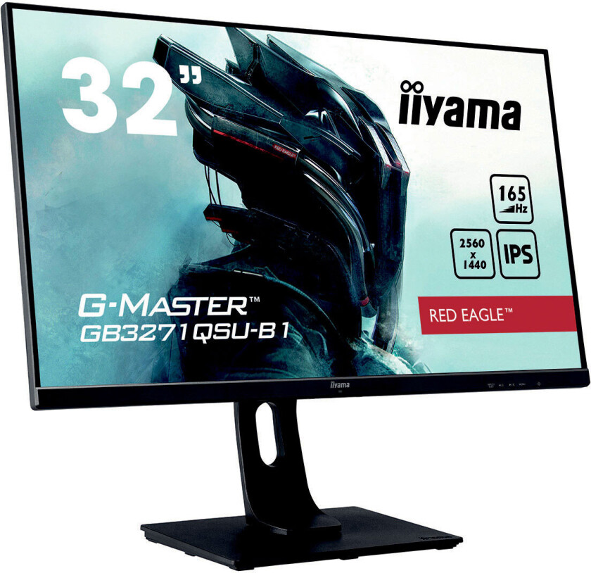 32" iiyama G-MASTER Red Eagle - 1 ms - Skjerm