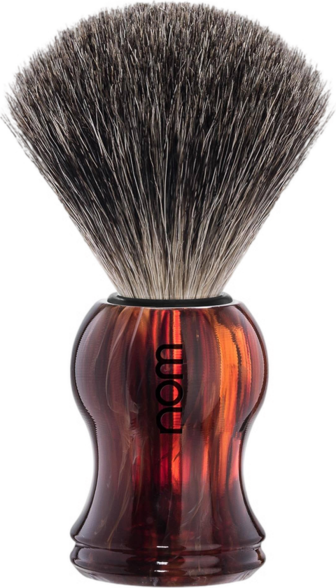 GUSTAV shaving brush Pure Badger Havanna