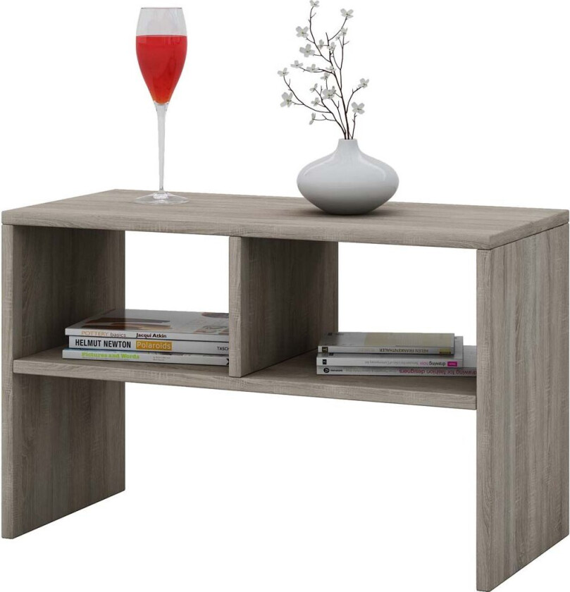 Nachto nattbord endebord 2 hyller eik dekor.