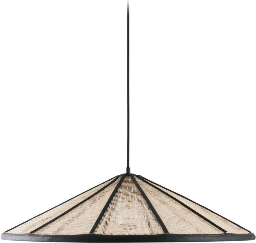 Akira pendel Ø70 cm Svart-natur
