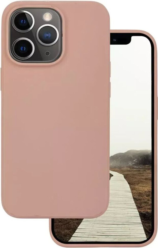 dbramante1928 iPhone 13 Pro Greenland Deksel - 100% Resirkulert Plast - Pink Sand