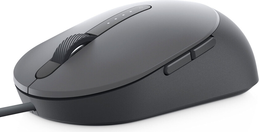 Laser Wired Mouse MS3220 Titan Grey - Mus - Laser - 5 - Grå