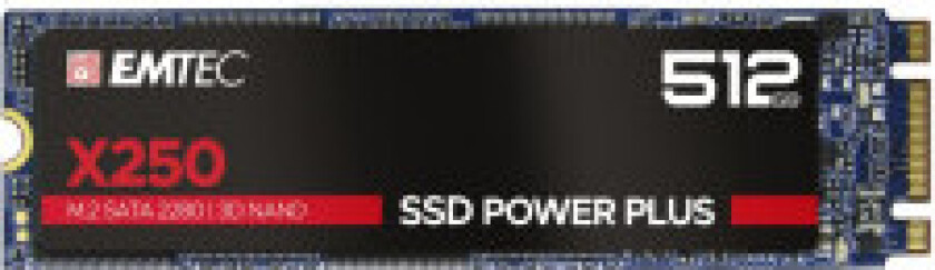 Power Plus X250 SSD - 512GB - SATA-600 - M.2 2280