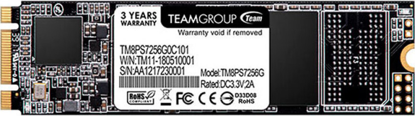 MS30 SSD - 256GB - SATA-600 - M.2 2280