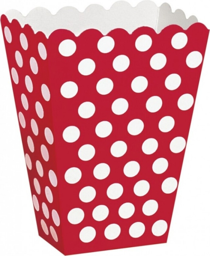 Popcornbeger Mørkerød, pk/8