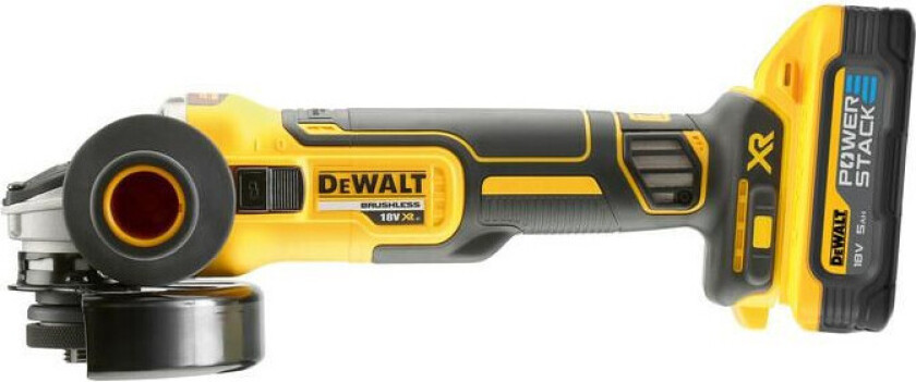 DeWalt DCG405H2T Batterivinkelsliper m/batteri (18V)