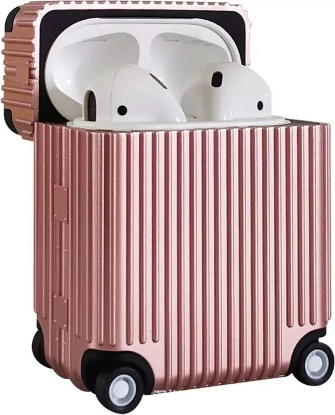 Apple AirPods Pro (1 & 2. gen.) Deksel - Koffert - Rose Gold