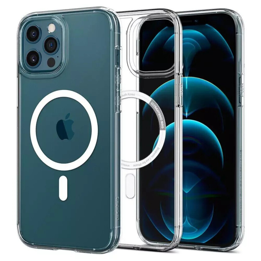 iPhone 12 / 12 Pro Ultra Hybrid Deksel - MagSafe Kompatibel - Gjennomsiktig