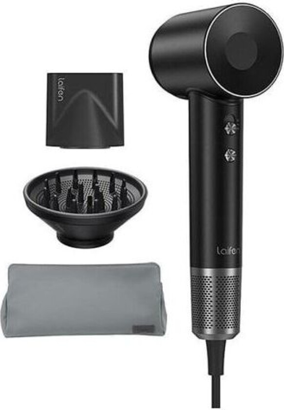 hårføner Swift Premium ioniseringshårføner (svart og sølv)