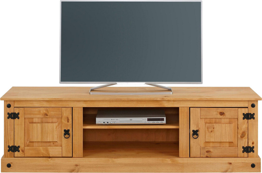 Ayala TV-benk 160 cm - Lysebrun