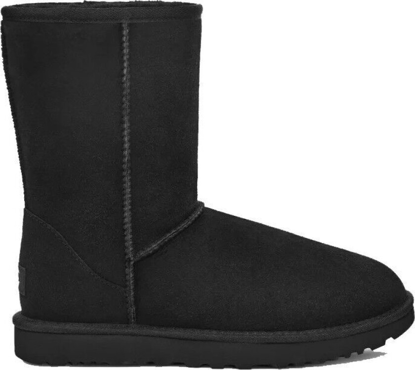UGG Women's Classic Short II Boot Black 40, Black