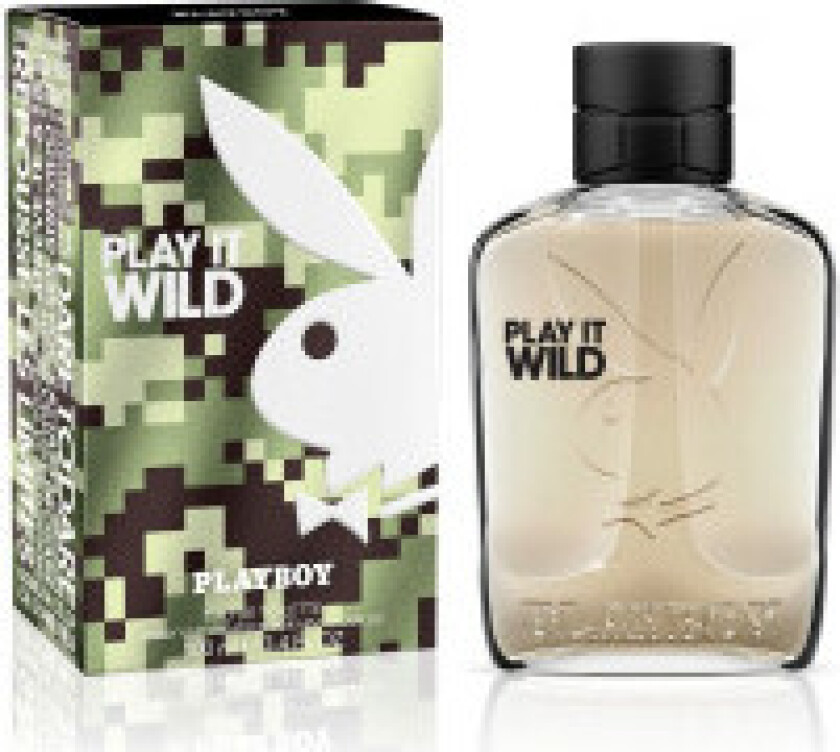 Herre parfyme Playboy EDT 100 ml Play It Wild