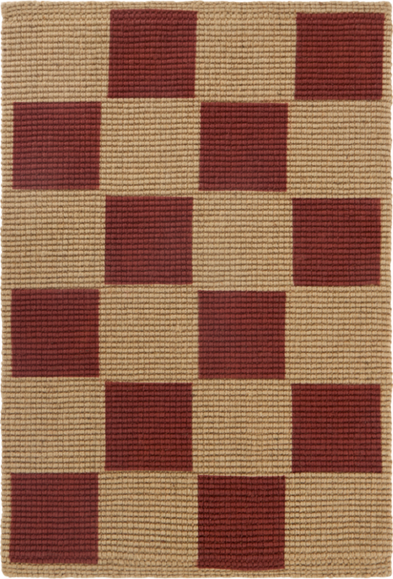 BRICKET dørmatte 60x90 cm Rust/natur