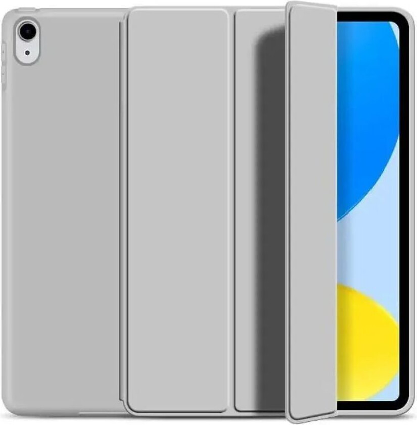 Tech-Protect iPad 10.9" (2022) Tech-Protect Smartcase Deksel Tri-fold - Grå