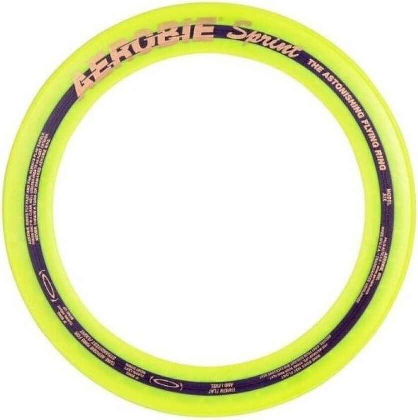 Flying disc frisbee SPRINT Farge Gul (10Y24)