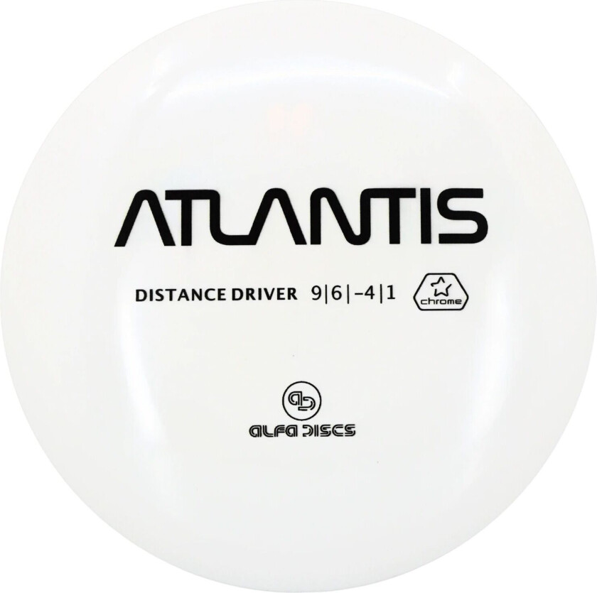 Chrome Line Driver Atlantis, driver frisbeegolf White