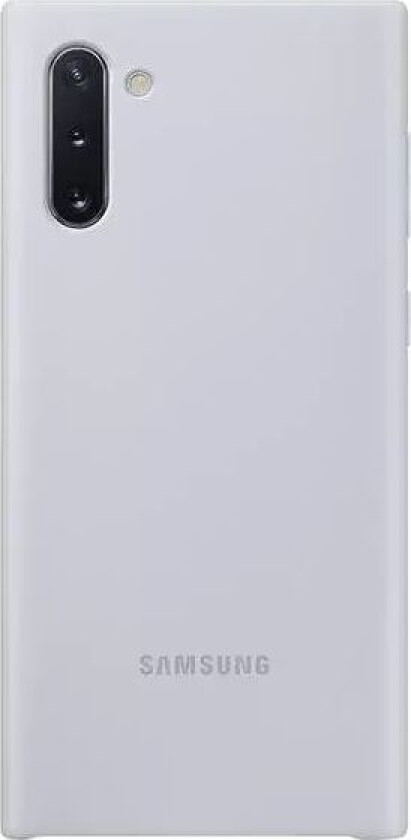 Original Galaxy Note10 Silicone Case EF-PN970TSEG Sølv