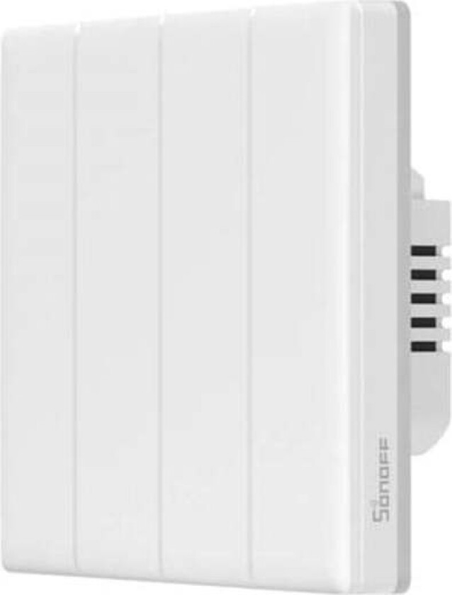 TX T5 4C (4-channel) Wi-Fi smart touch wall switch.