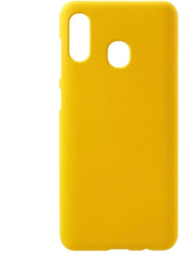 Samsung Galaxy A30 Plastik Deksel - Gul