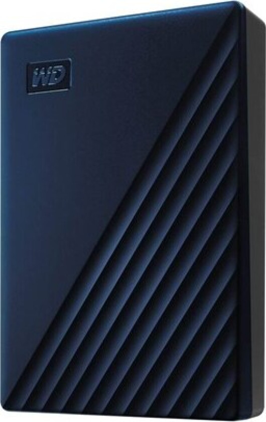 My Passport for Mac BK6C0060BBL - hard drive - 6 TB - USB 3.2 Gen 1 - Ekstern Harddisk - 6TB - Blå