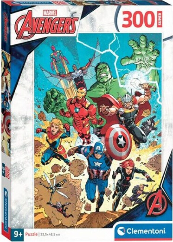 Jigsaw Puzzle Super Color The Avengers 300pcs. Gulv
