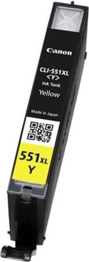 CLI 551Y XL - Blekkpatron Yellow