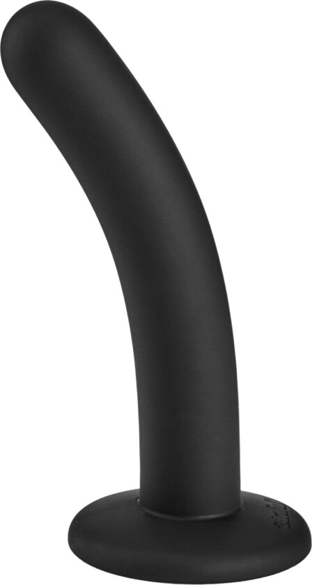 Slender Silikon Dildo Small     - Svart
