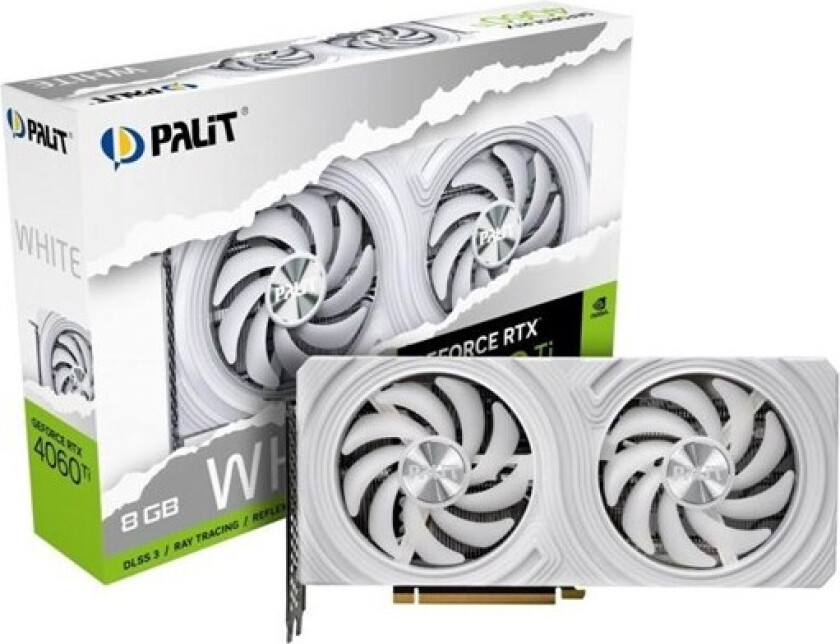 GeForce RTX 4060 Ti - 8GB GDDR6X RAM - Grafikkort