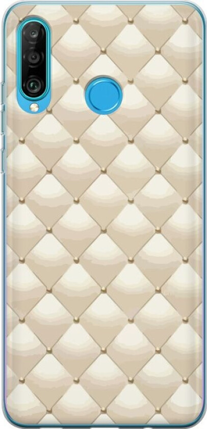 Mobildeksel til Huawei P30 lite med Gullglans motiv