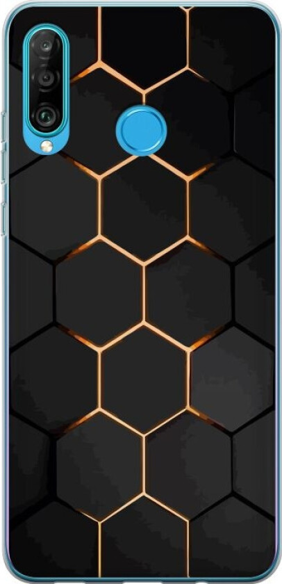 Mobildeksel til Huawei P30 lite med Luksuriøst Mønster motiv
