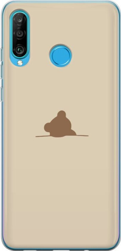 Mobildeksel til Huawei P30 lite med Nalle motiv