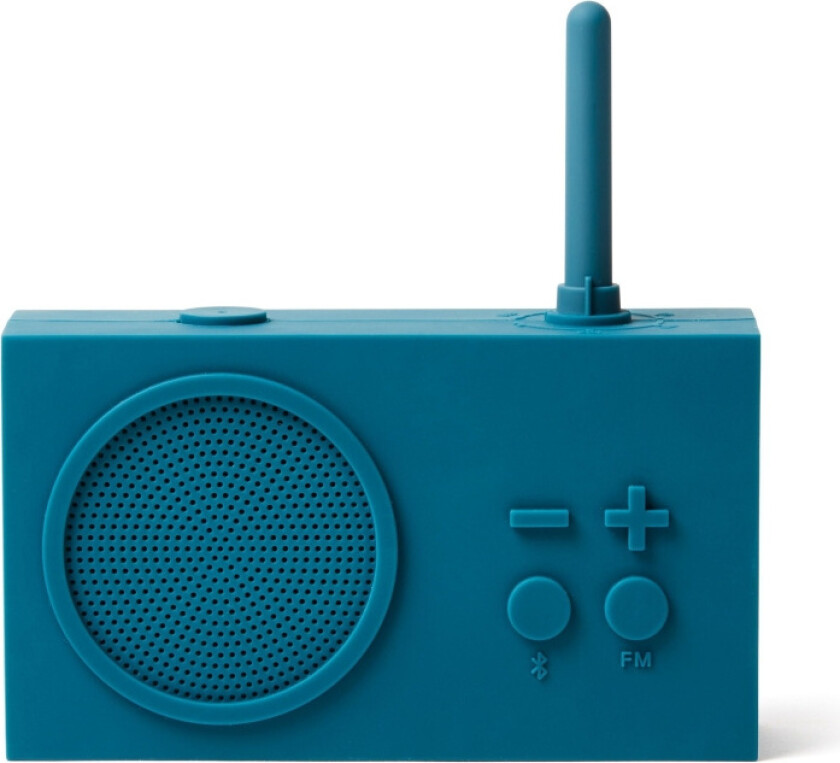 Tykho3 -FM-radio Bluetooth-yhteydellä, sininen