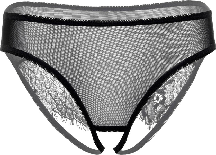 Nicolette Truse med fransk åpning - Svart - S/M