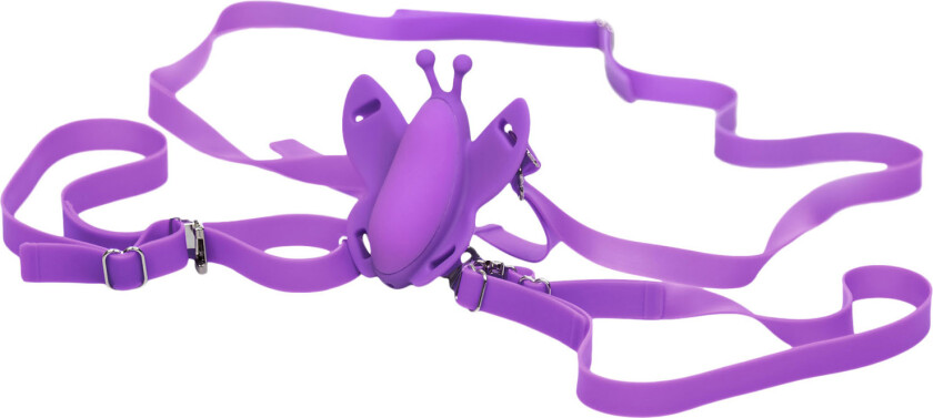 Venus Trådløs Fjernstyrt Butterfly Vibrator - Lilla