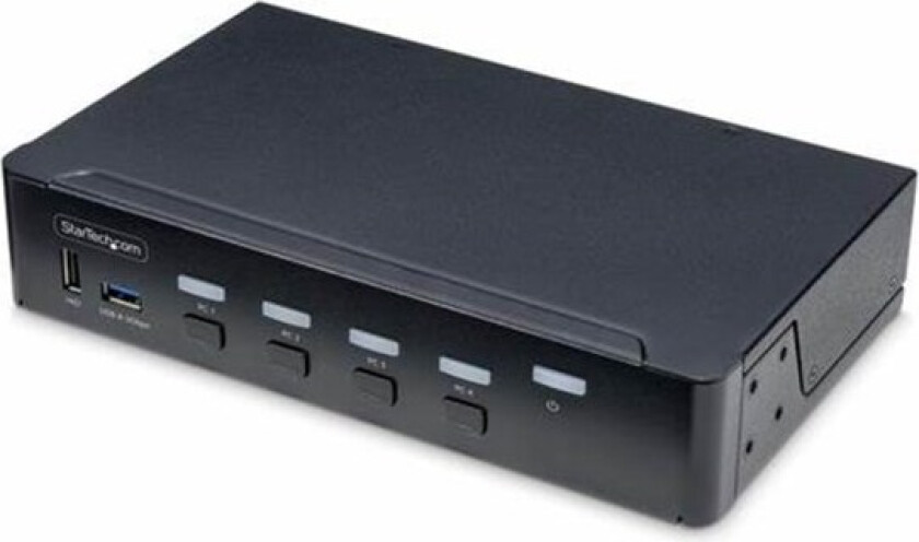 4-Port DisplayPort KVM Switch 4K 60Hz TAA Compliant - KVM / audio / USB switch - 4 ports - TAA Compliant