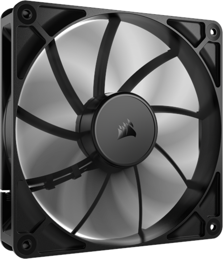 RS140 - Kabinettvifte - 120mm - Svart - 36 dBA