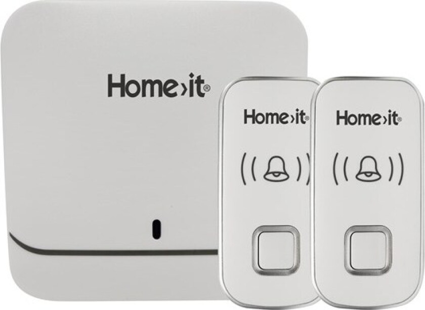 Home 2+ Trådløst Dørklokkesett (2xsender/mottaker)