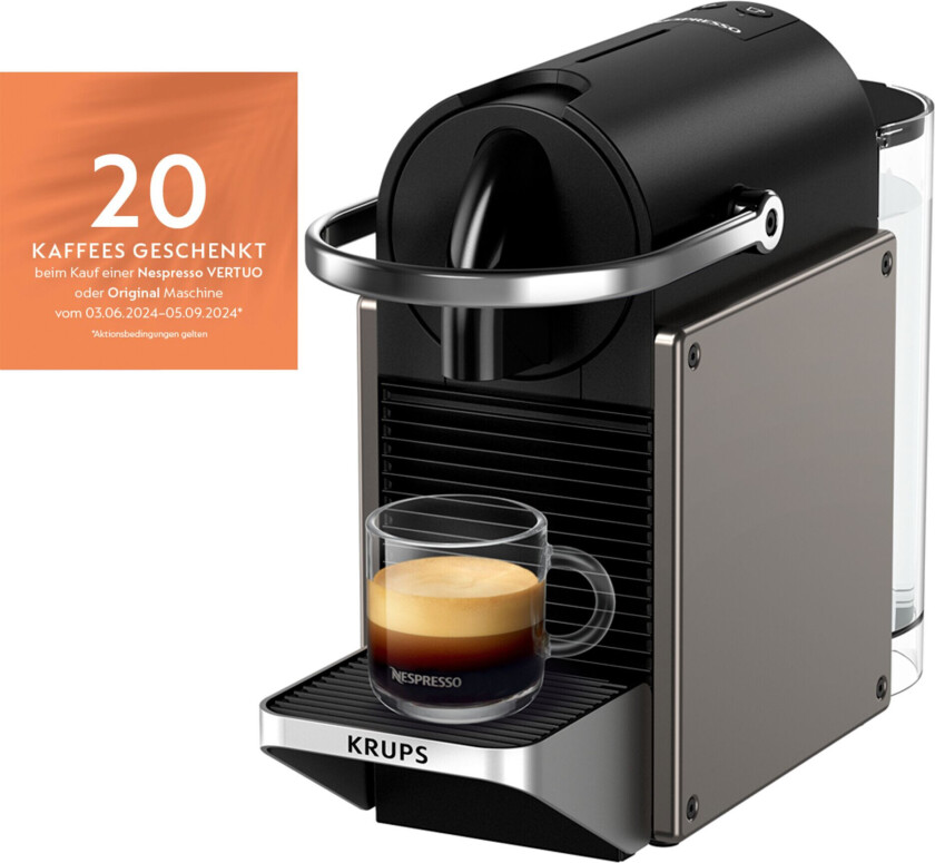 Kaffemaskin Krups Xn 306 T Nespresso Pixie Titan