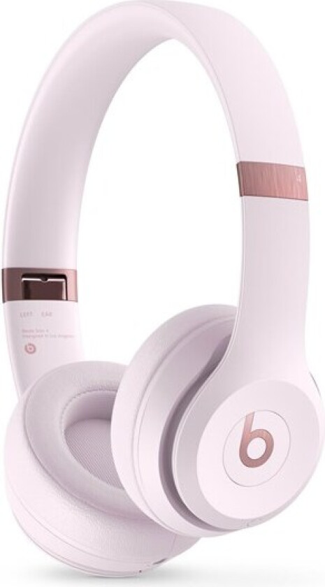 Beats Solo4 Wireless Headphones - On-Ear Wireless Headphones - Cloud Pink