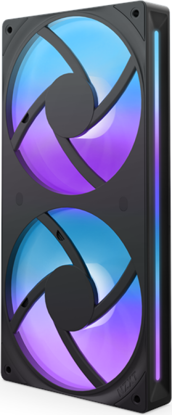 F240 RGB CORE UNIBODY - 240mm - Kabinettvifte - 120mm - Svart - 30 dBA