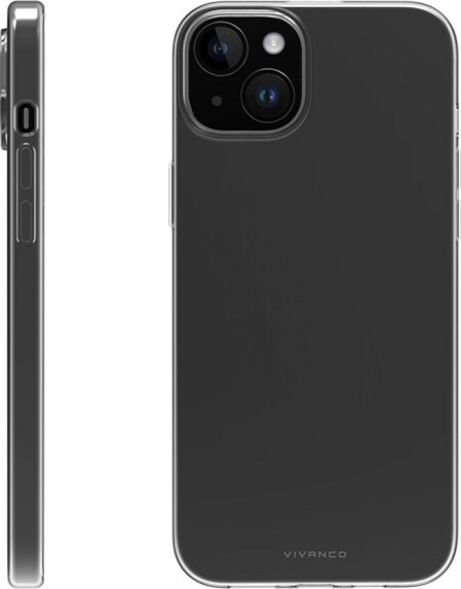 Slim TPU Cover iPhone 15/14 Plus Clear