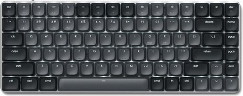 SM1 Slim Mechanical Backlit Bluetooth - Dark - Tastatur - Amerikansk Engelsk