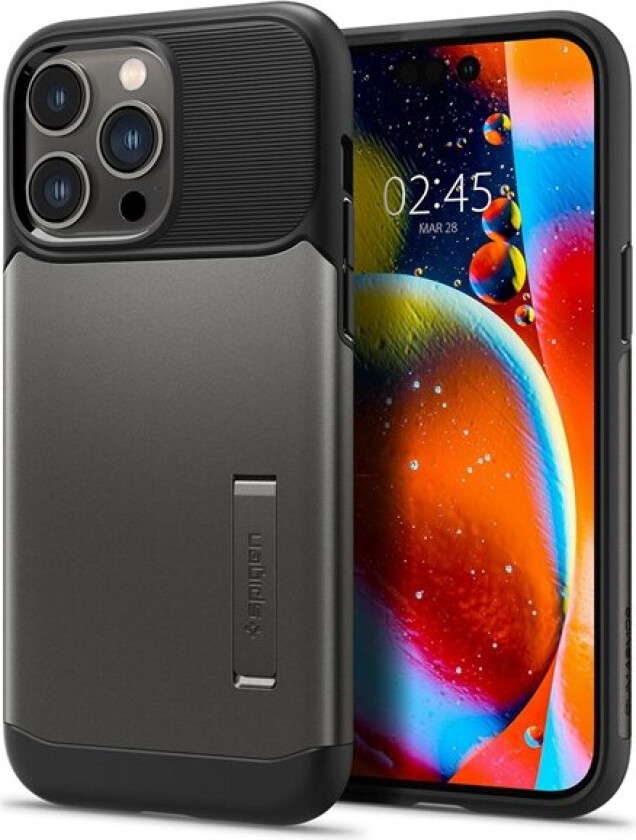Slim Armor iPhone 14 Pro gunmetal