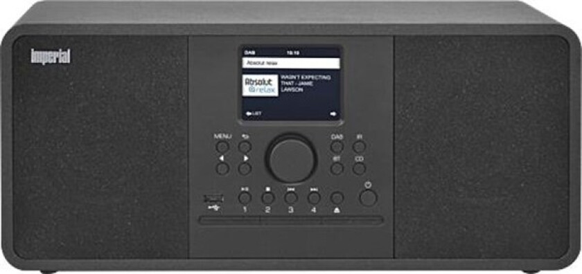 DABMAN i205 CD - DAB/DAB+ - Svart