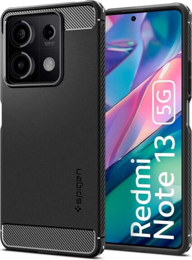 Rugged Armor Xiaomi Redmi Note 13 5G matte black