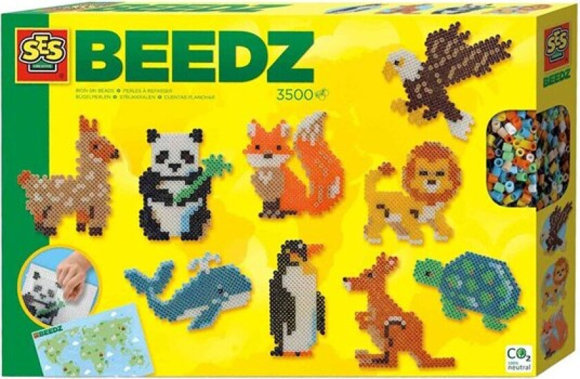 Iron-on Beads - World Animals