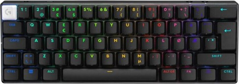 PROX60 LIGHTSP WRLS G KEYB TACTWRLS SVART - US INTL - EMEA28-935